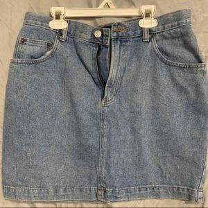 Denim skirt